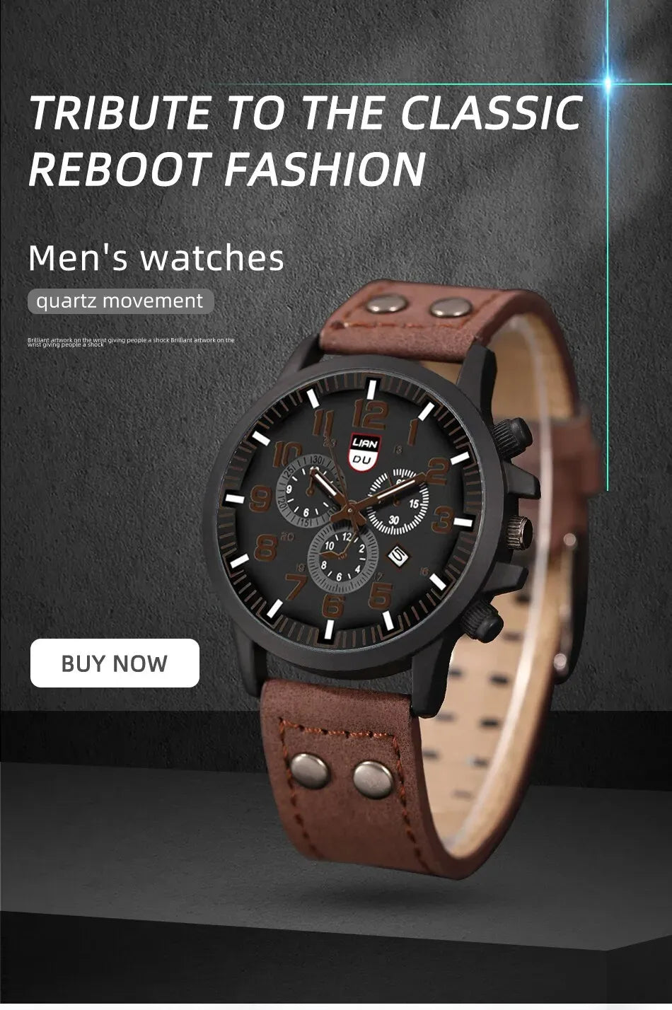 Reloj Hombre Fashion Men Watch
