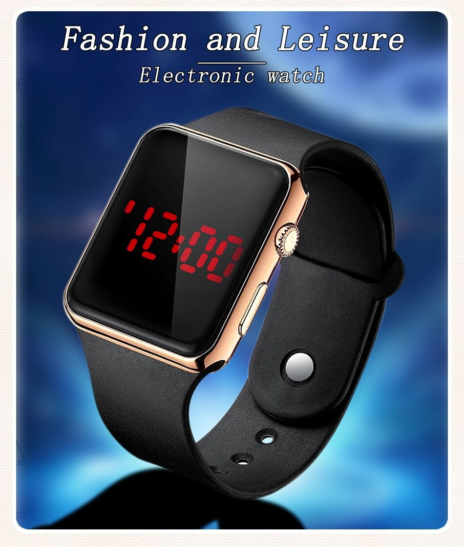 Sports Watch For Women And Men Electronic LED Digital Watch