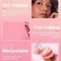 Blusher And Highlighter kit- 3in1 pallate- Professional Makeup kit for Eyes and Cheeks
