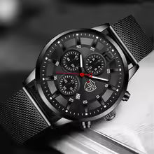 DEYROS Mens Fashion Minimalist Watch