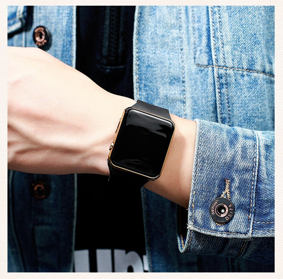 Sports Watch For Women And Men Electronic LED Digital Watch